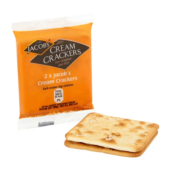 Jacobs Cream Crackers Mini Packs 12g