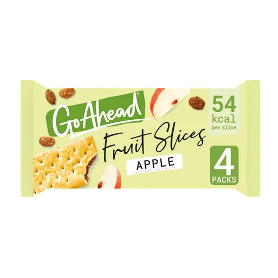 Go Ahead Apple Crispy Fruit Slices 4pk 174.4g