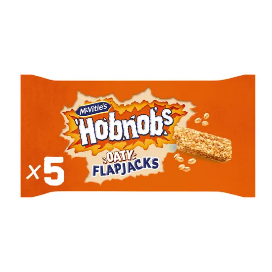 McVities Hobnobs Oaty Flapjack 5pk 131.8g