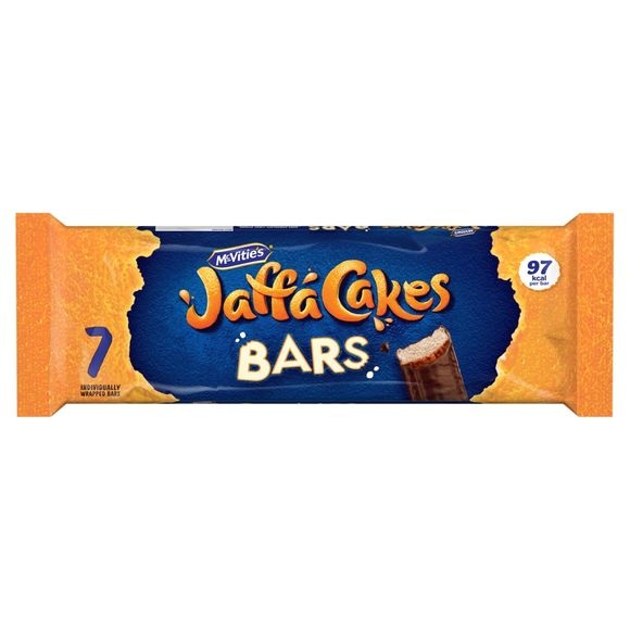 McVities Jaffa Cake Bars 7pk 172g
