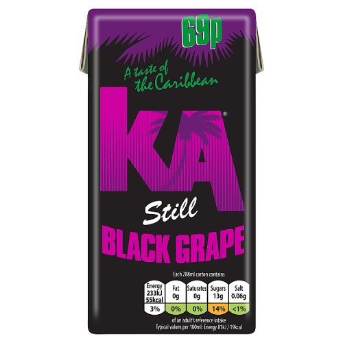 Ka Still Black Grape PM 69p 288ml