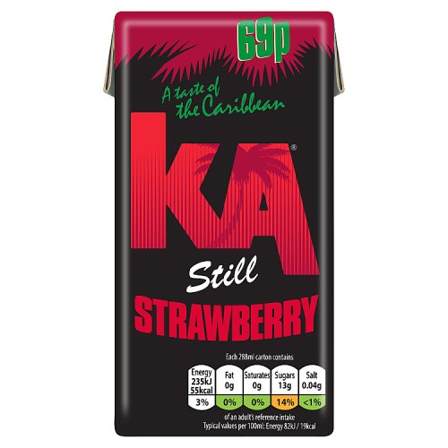 Ka Still Strawberry PM 69p 288ml