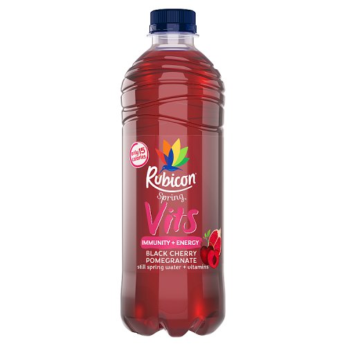 Rubicon Spring Still Vits Black Cherry Pomegranate 500ml