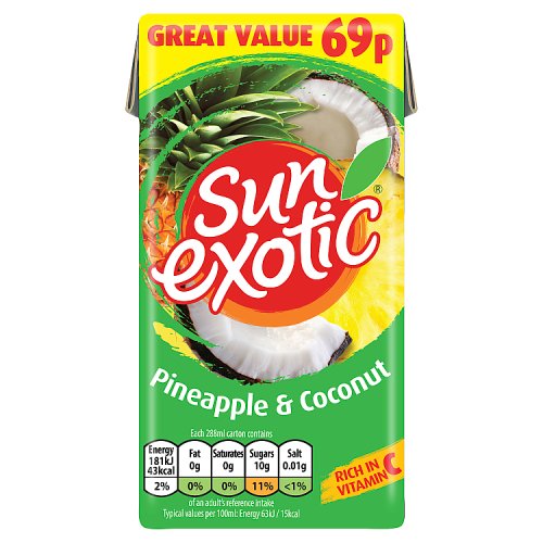 Sun Exotic Pineapple & Coconut PM 69p 288ml