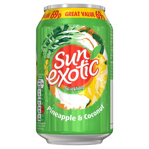 Sun Exotic Pineapple & Coconut PM 69p 330ml