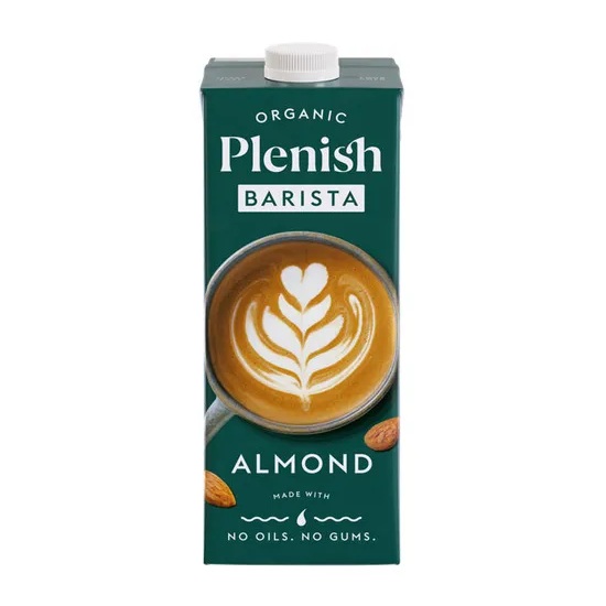 Plenish Barista Organic UHT Almond 1Ltr