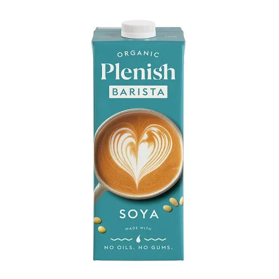 Plenish Barista Organic UHT Soya 1Ltr