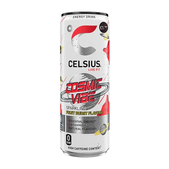 Celsius Energy Cosmic Vibe PM £1.79 355ml 