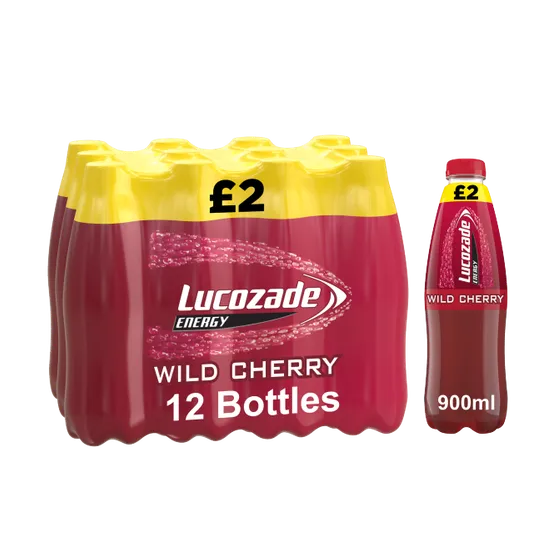 Lucozade Energy Cherry PM £2 900ml