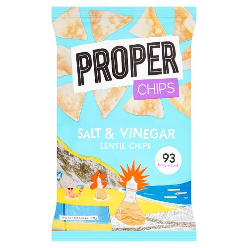 Proper Salt & Vinegar Lentil Chips 20g