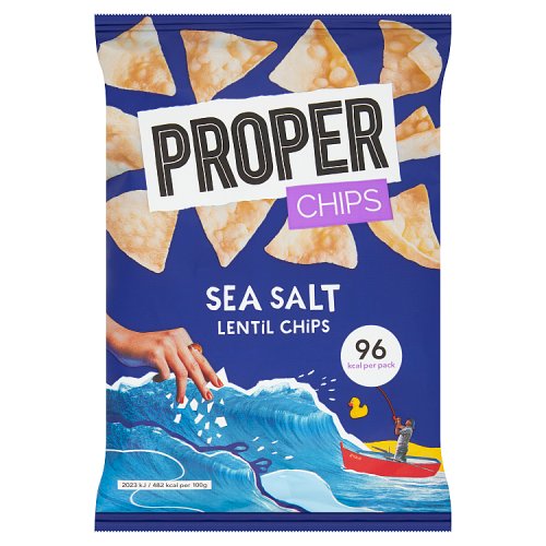 Proper Sea Salt Lentil Chips 20g