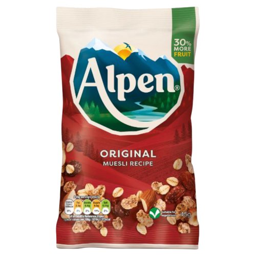 Alpen Original Muesli Sachets 45g