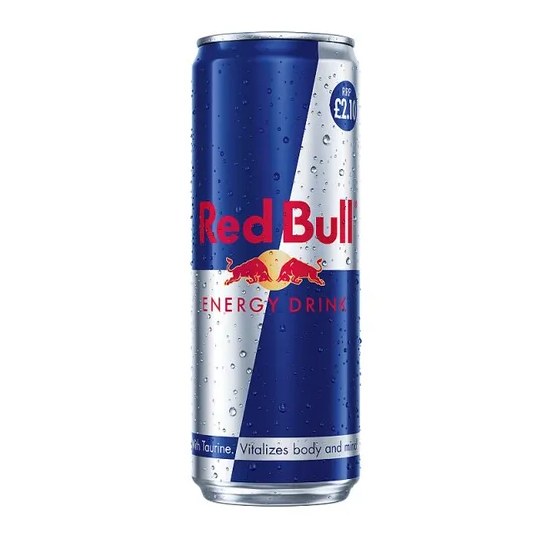 Red Bull PM £2.10 355ml