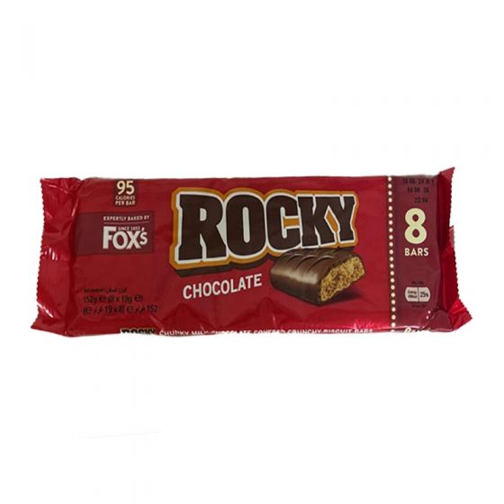 (DELIST) Foxs Cookies Rocky Choc 8pk (Arabic) 152g (E)