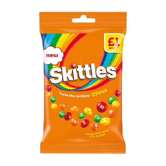 Skittles Citrus Treat Bag PM £1 109g