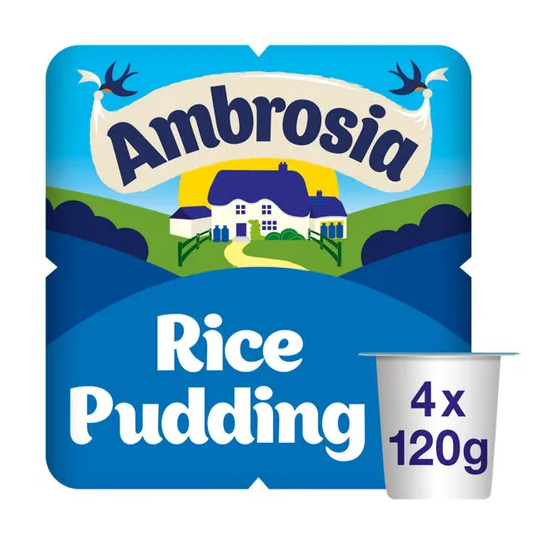 Ambrosia Rice Pudding (4 x 120g)