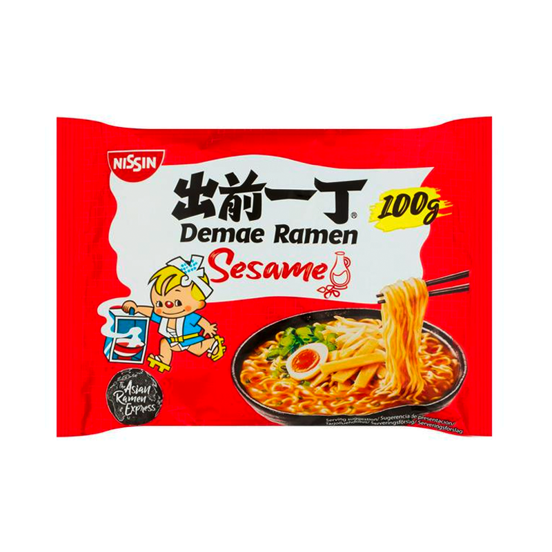 Nissin Demae Ramen Sesame Noodles 100g