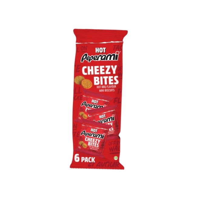 Peperami Mini Cheezy Bites Hot (6 x 30g)