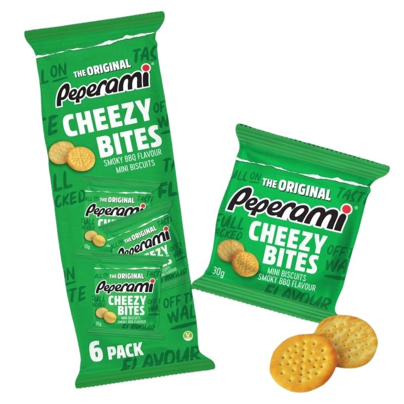 Peperami Mini Cheezy Bites Original (6 x 30g)