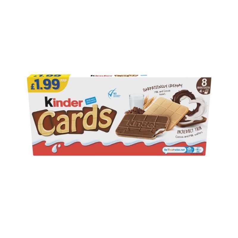 Kinder Cards T4 PM £1.99