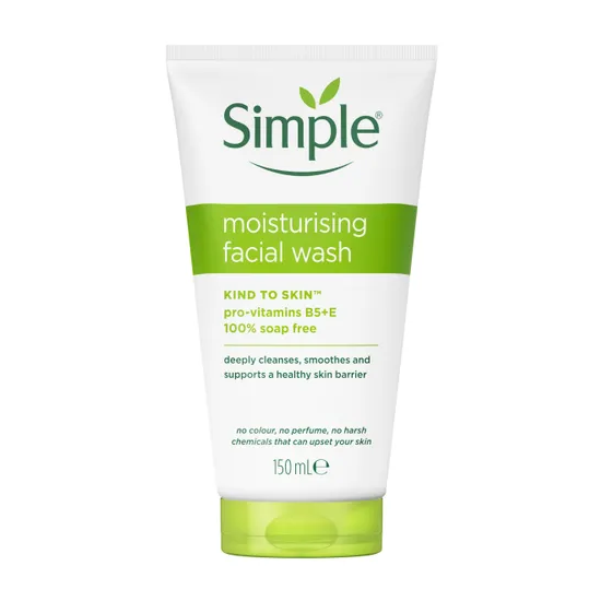 Simple Moisturising Facial Wash 150ml (US)