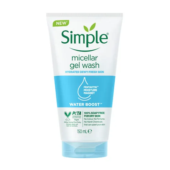 Simple Water Boost Micellar Wash 150ml (US)