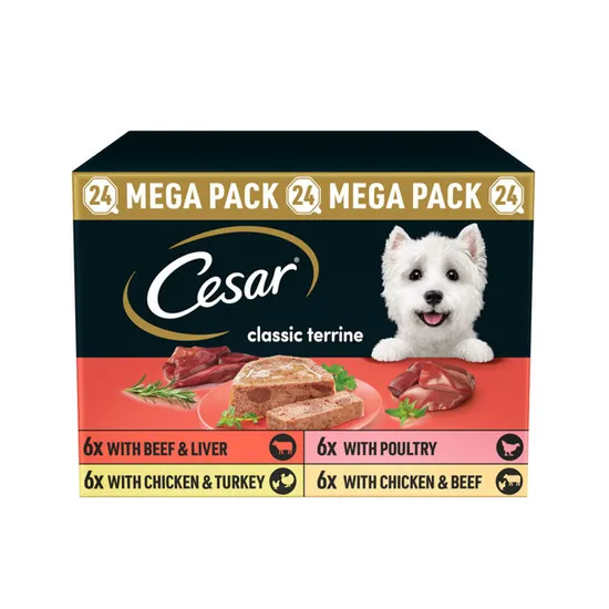 Cesar Classics Terrine Mixed Selection (24 x150g)