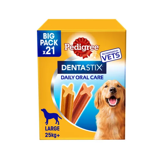 Pedigree Dentastix Daily Dental Chews Large Dog 21 Sticks