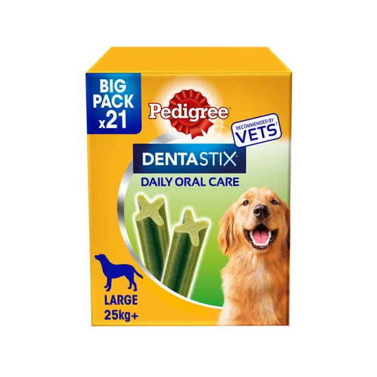 Pedigree Dentastix Fresh Daily Dental Chews Medium Dog 28 Sticks 