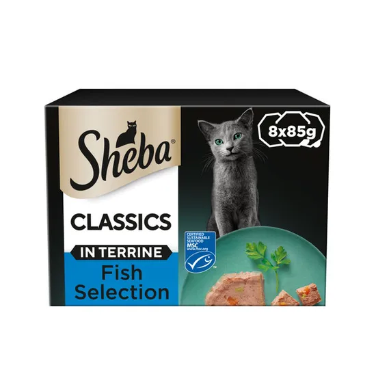 Sheba Classics Ocean Collection Terrine Trays (8 x 85g)