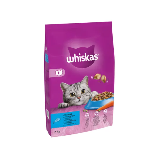 Whiskas 1+ Cat Complete Dry With Tuna 7kg