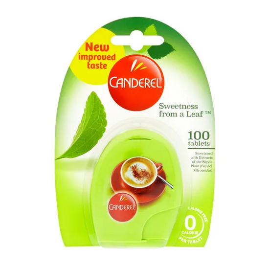 Canderel Tablets With Stevia 100 Sachets