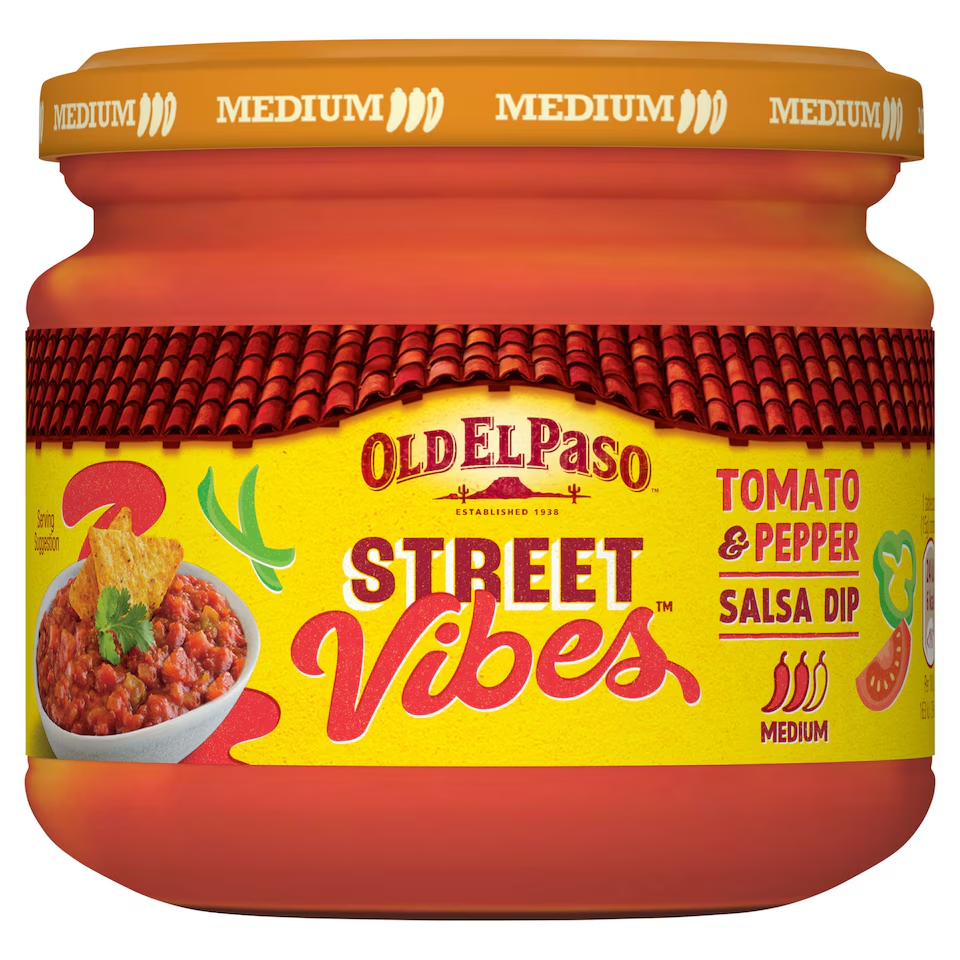 Old El Paso Street Vibes Tomato & Pepper Salsa 312g (HS)