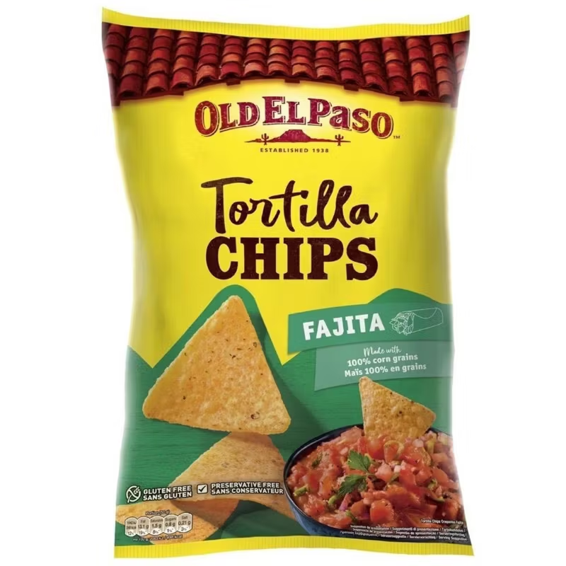Old El Paso Fajita Tortilla Chips 185g (HS)