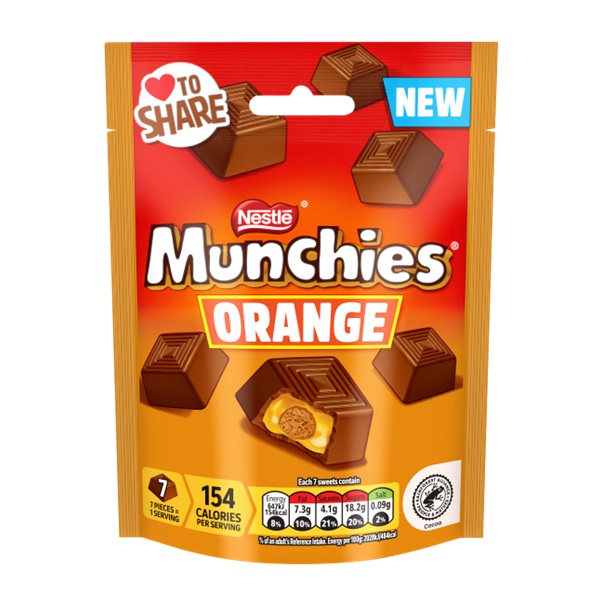 Munchies Orange Share Bag 100g (HS)