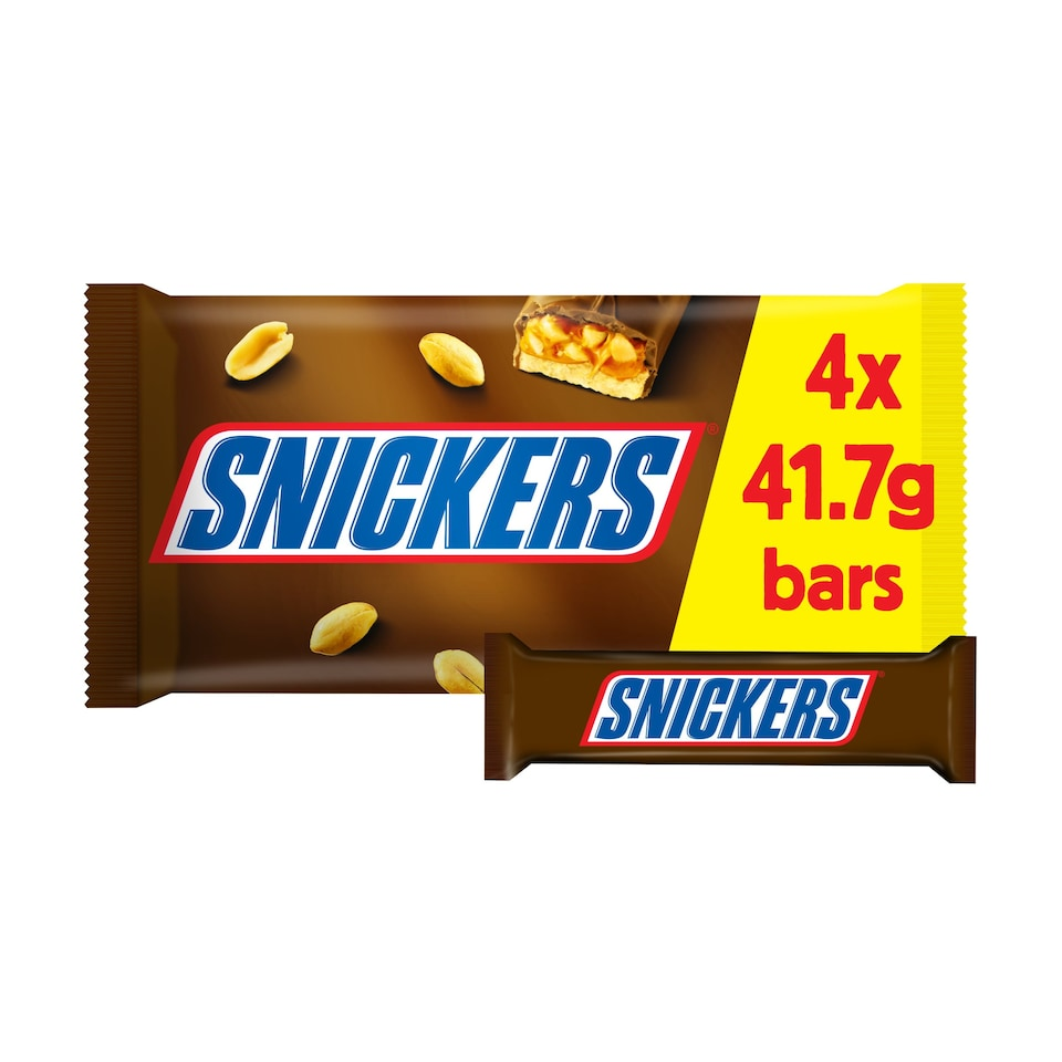 Snickers Snack Size 4pk (8 x 4 x 39.4g)