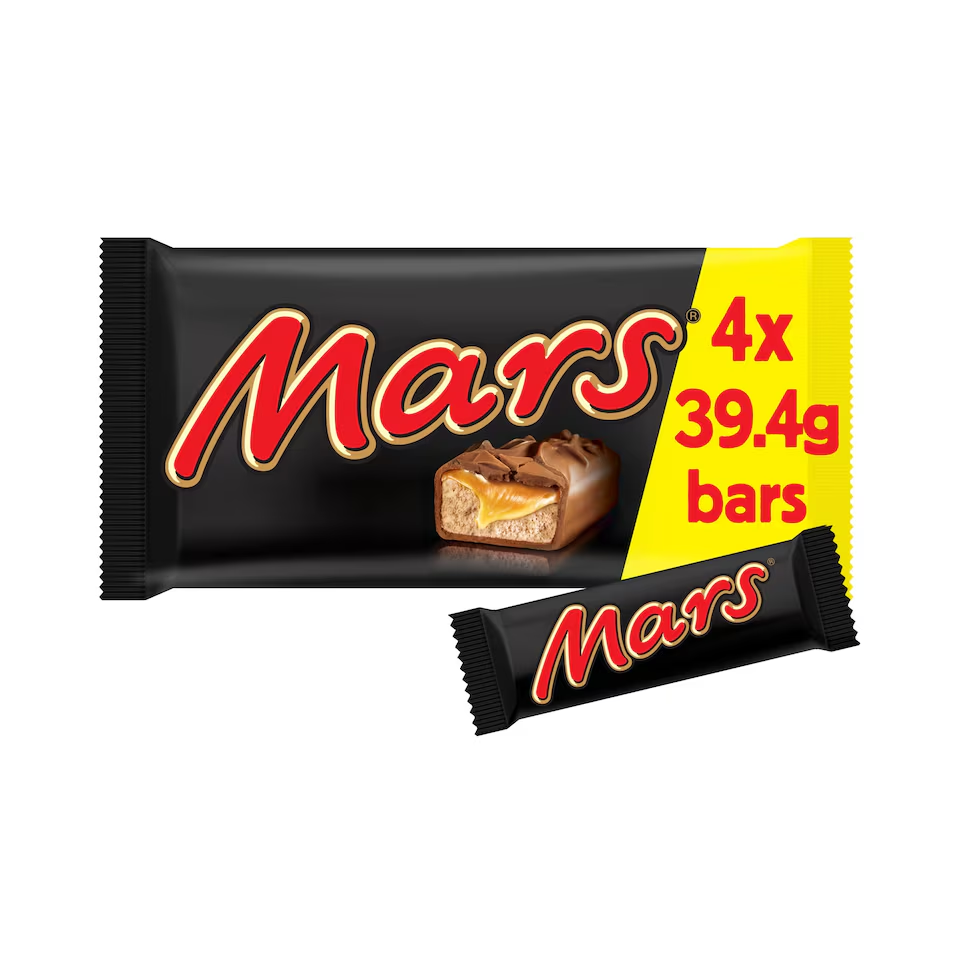 Mars Snack Size 4pk (22 x 4 x 39.4g) (HS)