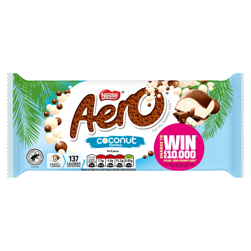 (DISCONTINUED) Aero Block Coconut 90g 