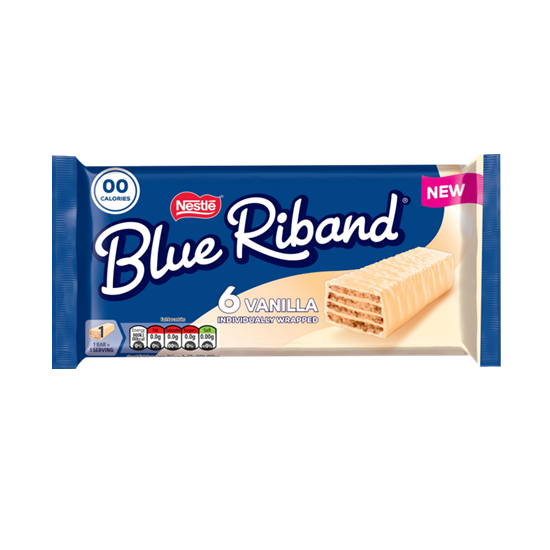 Blue Riband White Vanila 6pk (6 x15g)