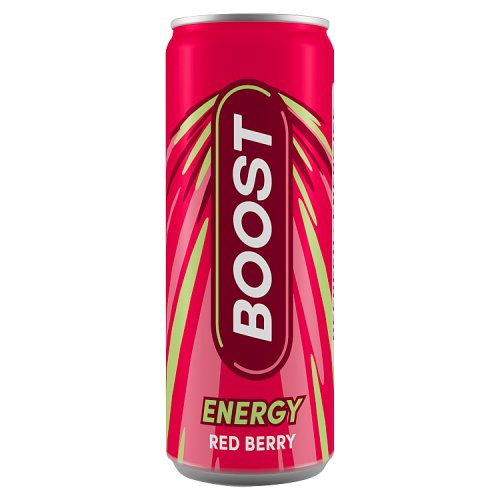 Boost Energy Red Berry 250ml