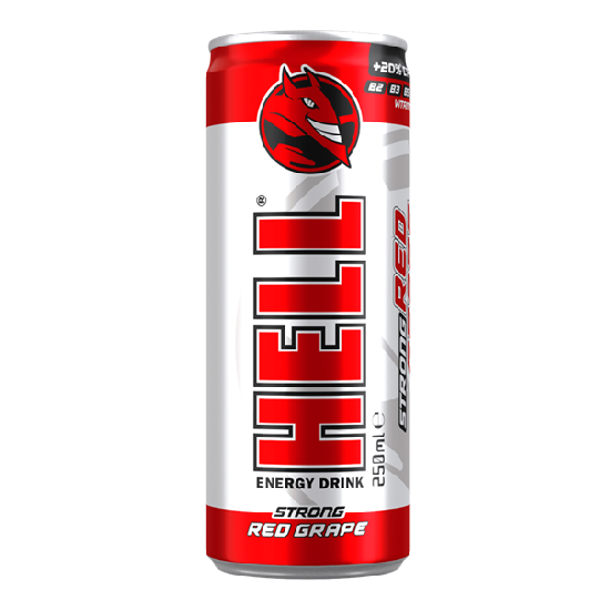Hell Energy Red Grape 250ml