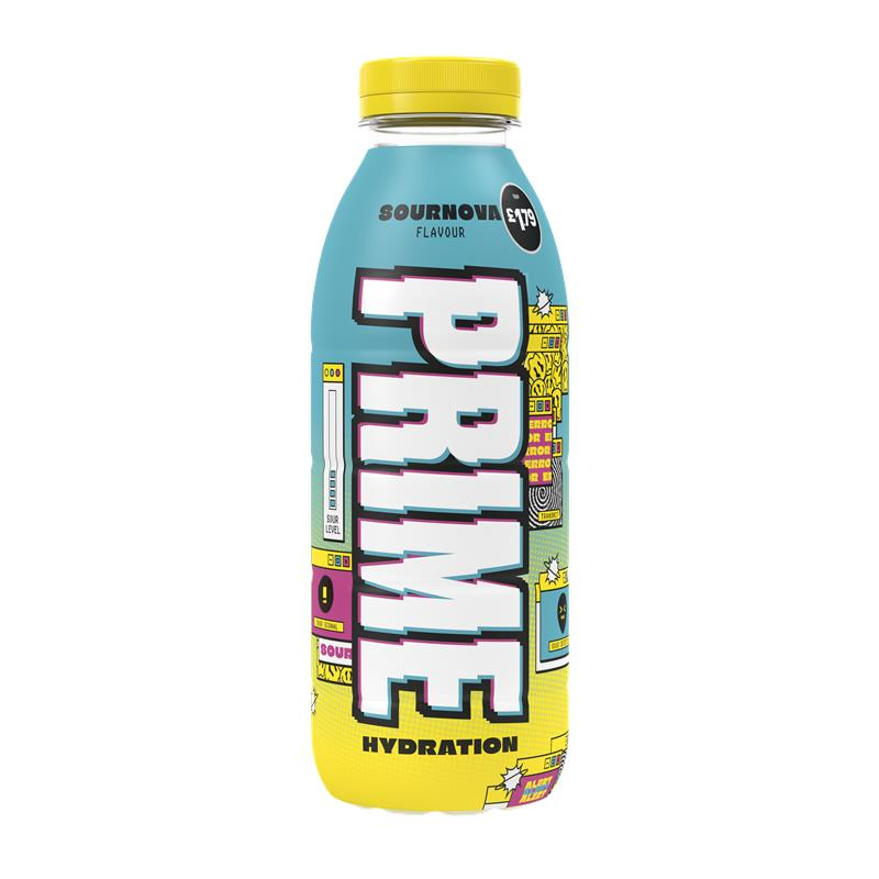 Prime Hydration Drink Sour Nova PM £1.79 500ml NEW