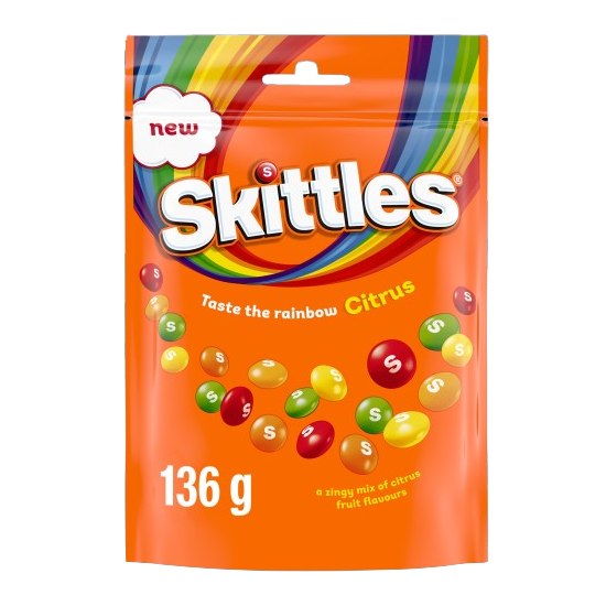 DUNIYA | Skittles Citrus Pouch 136g NEW Thumbnail