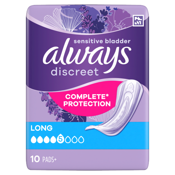Always Discreet Long Pads (HS)