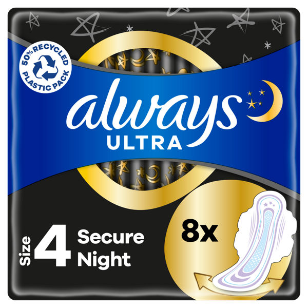 Always Ultra Secure Night Wings (HS)