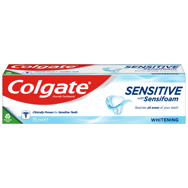 Colgate Sensitive Sensifoam Whitening Toothpaste 75ml (HS)
