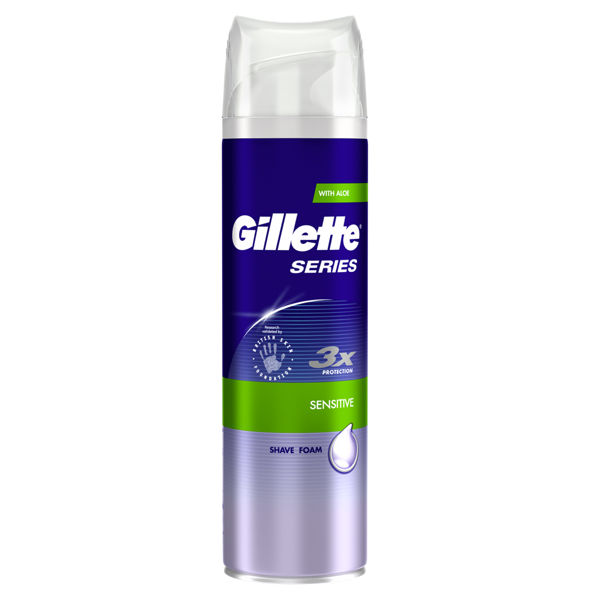 Gillette Series Shaving Foam Sensitive 200ml (HS)