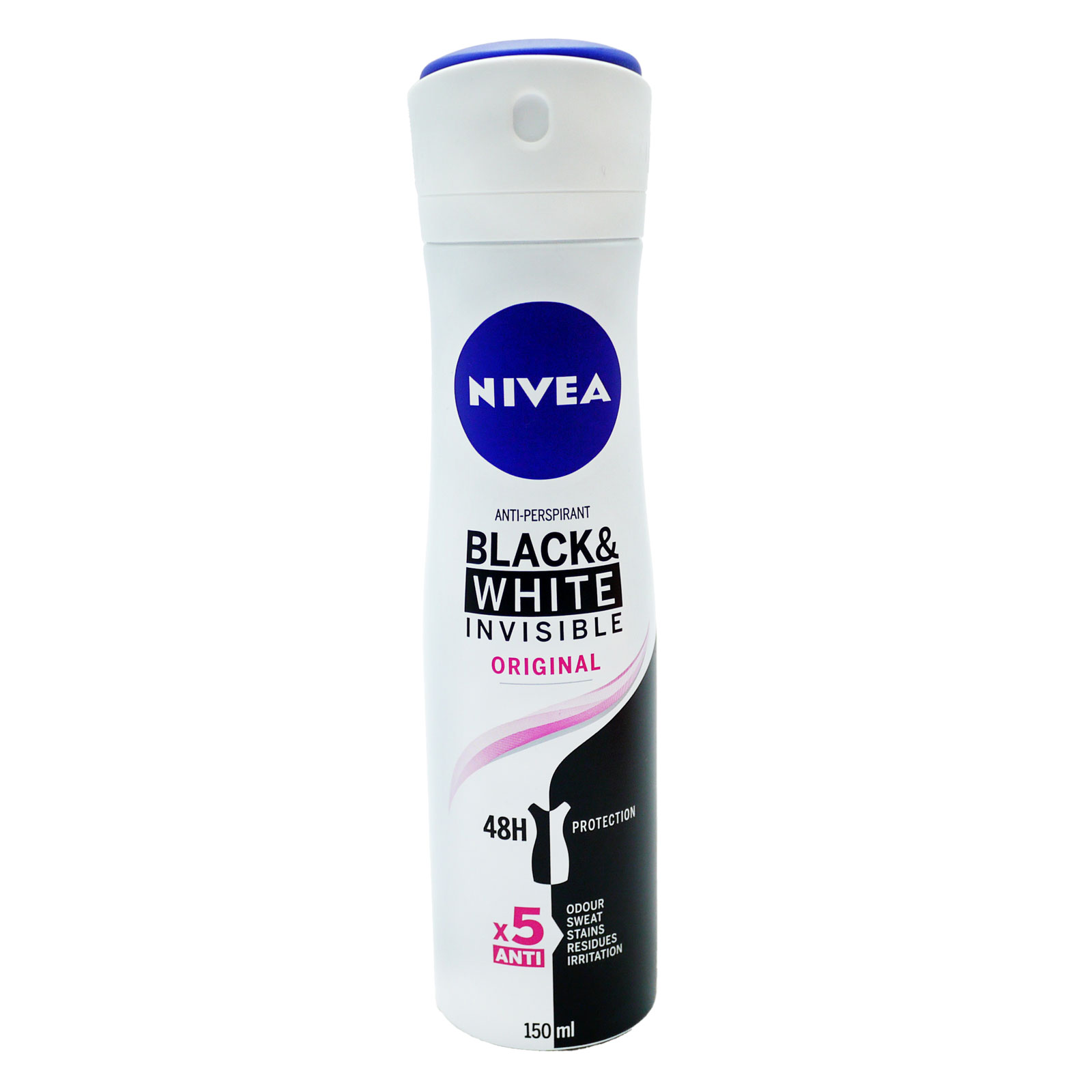 Nivea Apa Black & White Female 150ml (HS)