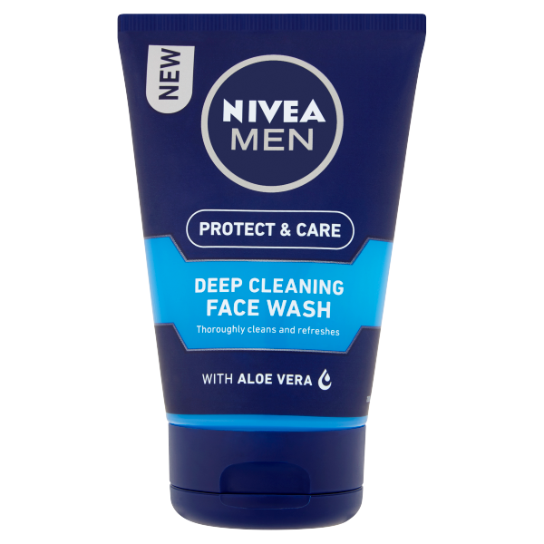 Nivea Men Protect & Care Deep Cleansing Face Wash 100ml (HS)