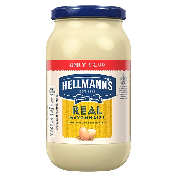 Hellmanns Mayonnaise Jar  400g PM £2.99 (HS)